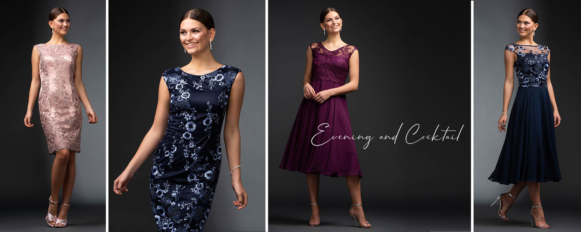 Vier Elegante Cocktail und Abendkleider von Itsmydress